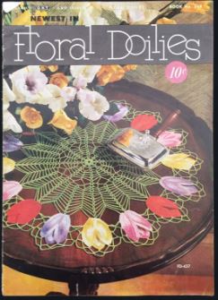 1950 Clark's JP Floral Doilies Book No. 268