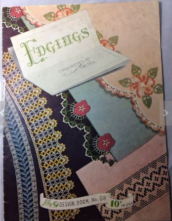 1951 Lily Design Book No. 58 Edgings